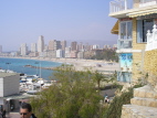 View Towards Poinente Beach Benidorm